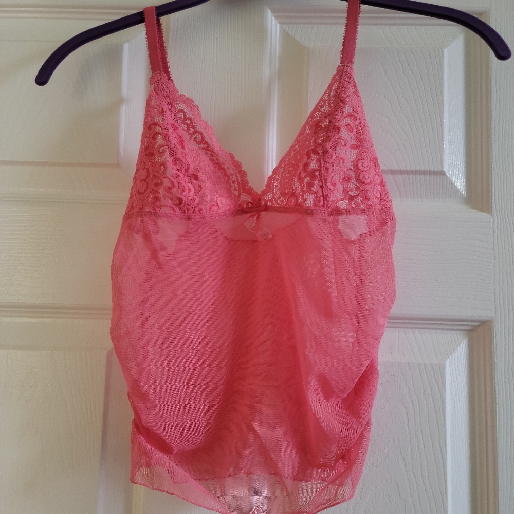 Victoria's Srcret Vintage 2002 Lace Camisole Lingerie Top Size Small